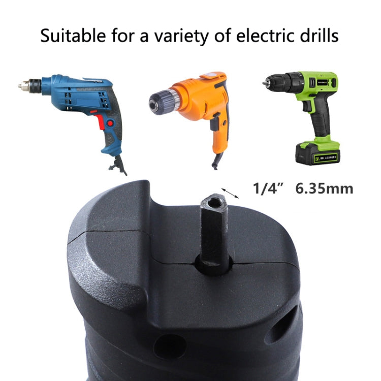 Electric Drill Conversion Electric Saw Head Hold Electric Drill Multifunction Conversion Reciprocating Saw Wood Electric Saw Tool Accessories(Black)