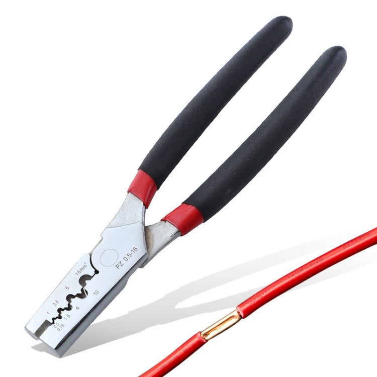 PZ 0.5-16 Tube Terminal Voltage Line Pliers Multi-Function Saving Strip Terminal Pliers