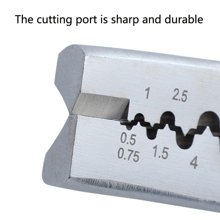 PZ 0.5-16 Tube Terminal Voltage Line Pliers Multi-Function Saving Strip Terminal Pliers