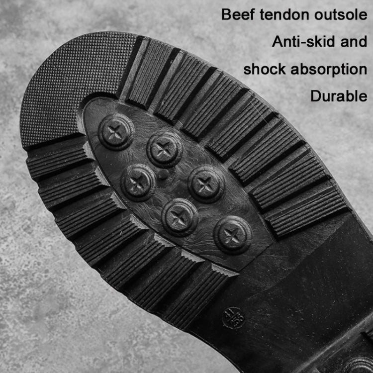 Men Autumn And Winter High-Top Locomotive Martin Boots, Size: 39