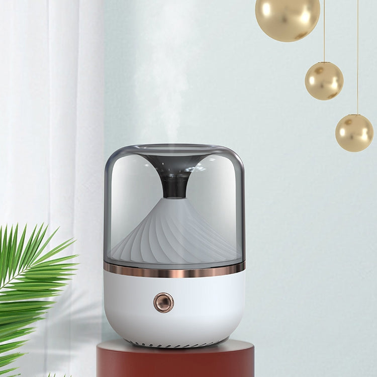 HX-930 Home Bedroom Round Mirror Essential Oil Aromatherapy Machine Ultrasonic Atomization Hydrating Spray Humidifier