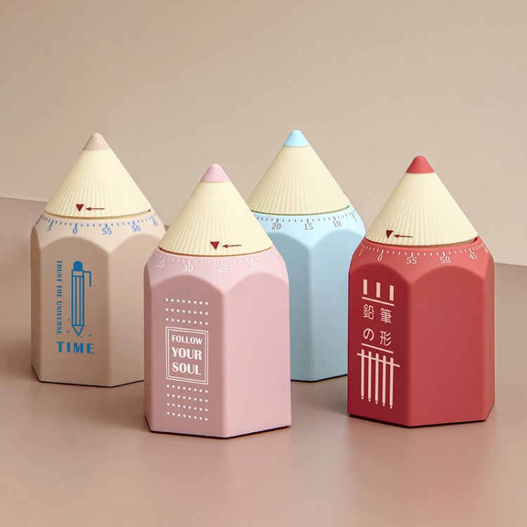Pencil Shape Time Manager Kitchen Countdown Timer Student Mechanical Timer