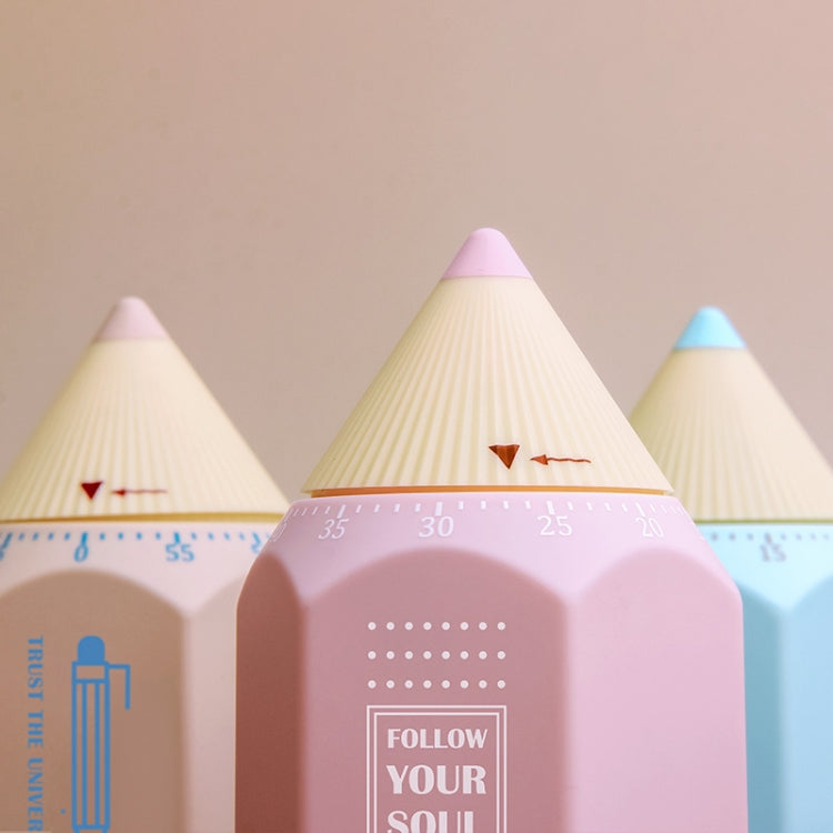 Pencil Shape Time Manager Kitchen Countdown Timer Student Mechanical Timer