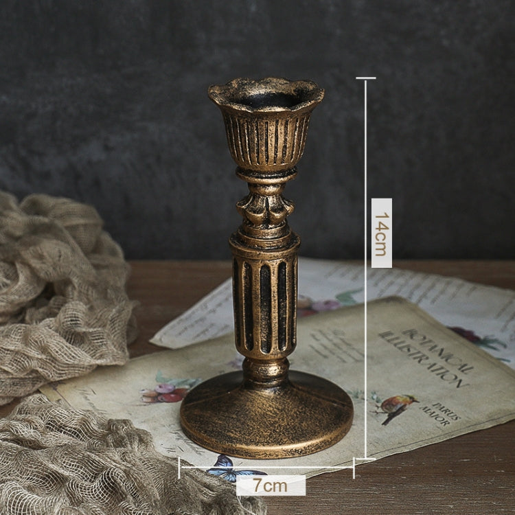 Retro Candlestick Photo Prop Home Decoration Ornaments without Candles