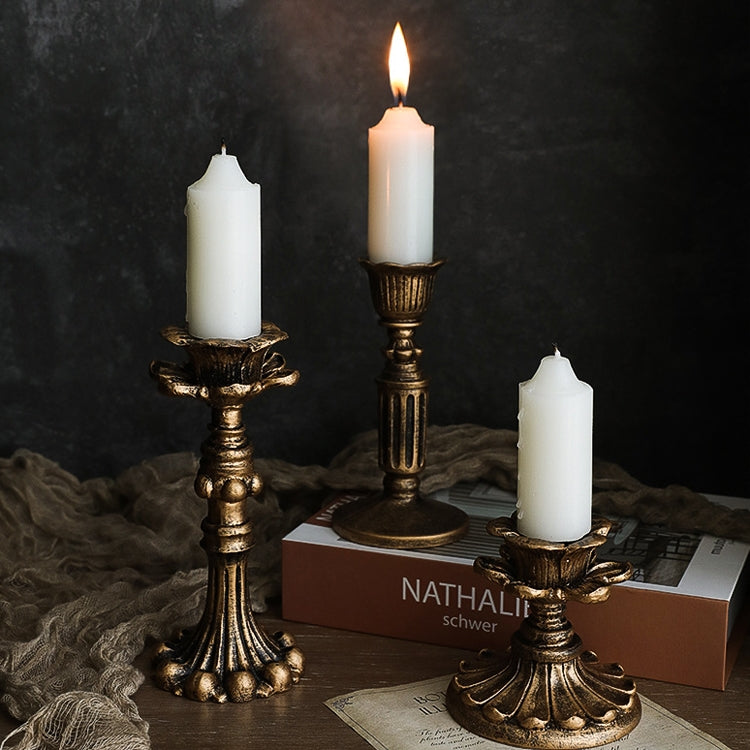 Retro Candlestick Photo Prop Home Decoration Ornaments without Candles