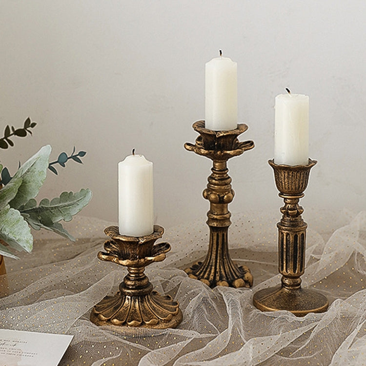 Retro Candlestick Photo Prop Home Decoration Ornaments without Candles