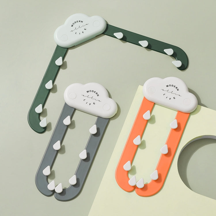 Cloud Drain Rack Disposable Kitchen Waste Filter For Leftovers By The Sink With 50 PCS Net Bag