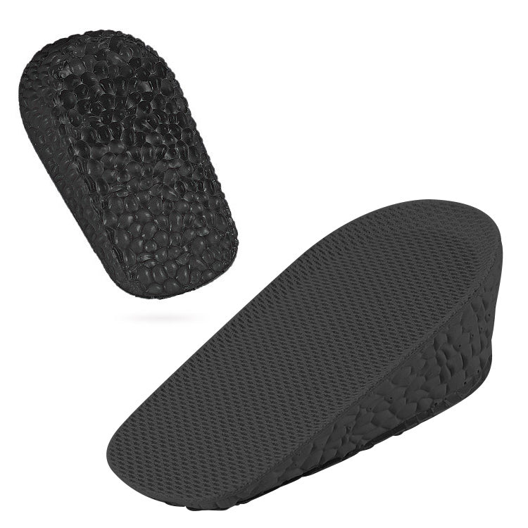 2 Pairs Self-Adhesive Inner Heightening Half Pad Sweat-Absorbent Breathable Shock-Absorbing Heel Casual Sports Insole, Size: 3.5cm