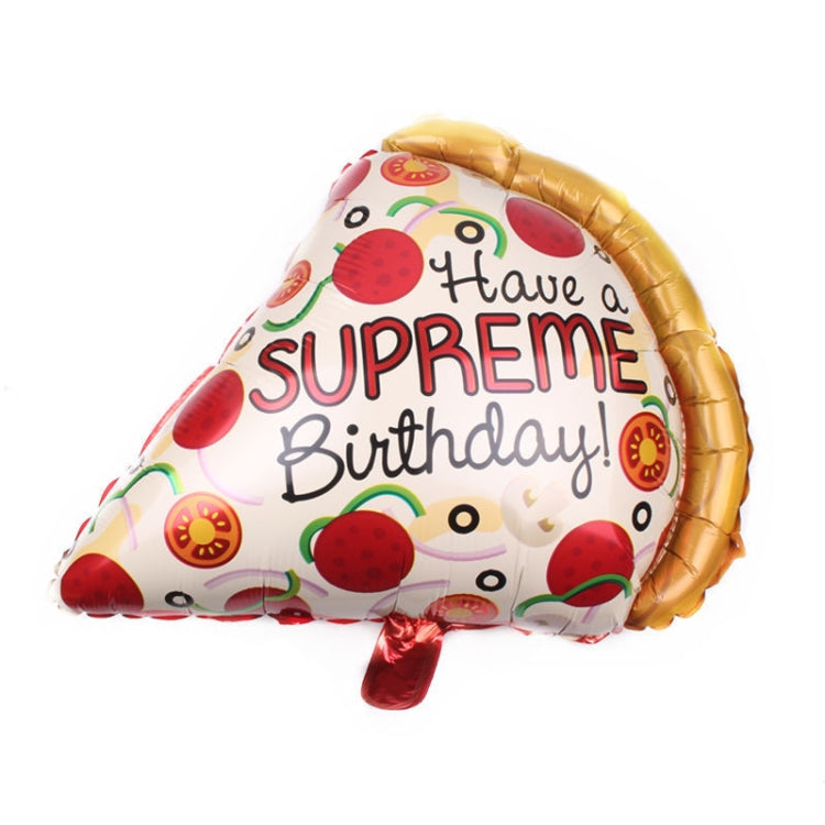 5 PCS Pizza Hot Dog Popcorn Donut Burger Aluminum Film Balloon Birthday Party Decoration Balloon