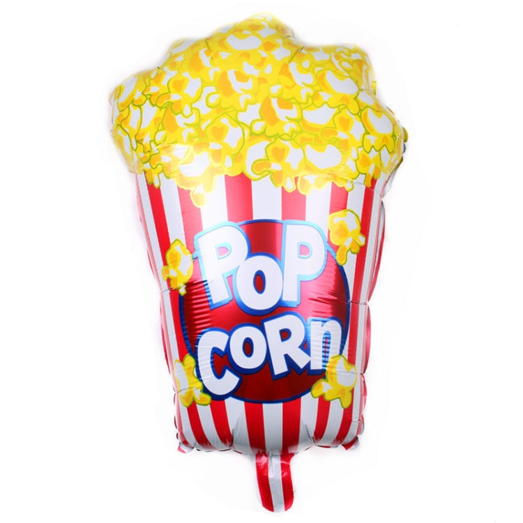 5 PCS Pizza Hot Dog Popcorn Donut Burger Aluminum Film Balloon Birthday Party Decoration Balloon