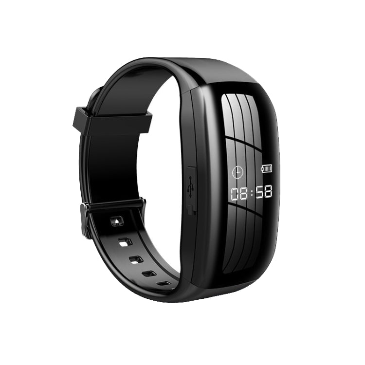 JNN D5 HD Video Recorder Bracelet Portable Large-Capacity Noise Reduction Recording Bracelet, Capacity: 16GB