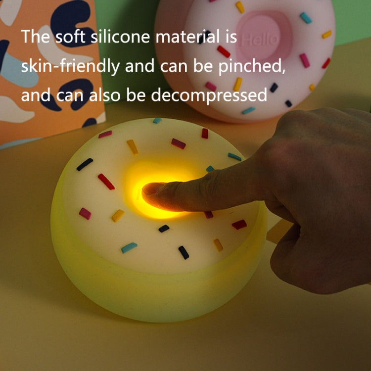 8821 Cute Donut Night Light Long-Lasting Battery Life Pat Lights