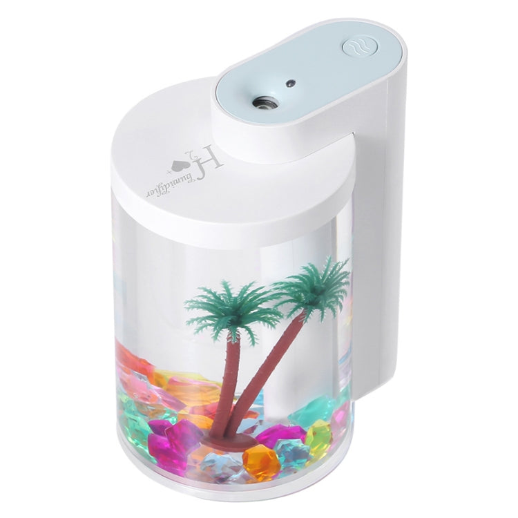 LA-0610 Desktop Mini Micro Landscape Humidifier Household Large Fog Volume Mute Atomizer(Green)