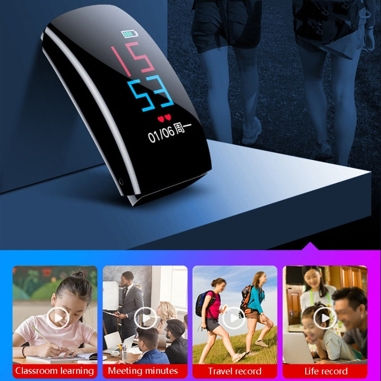 E321 Small Camera Bracelet HD Mini Recording Video Bracelet(No Memory Card)