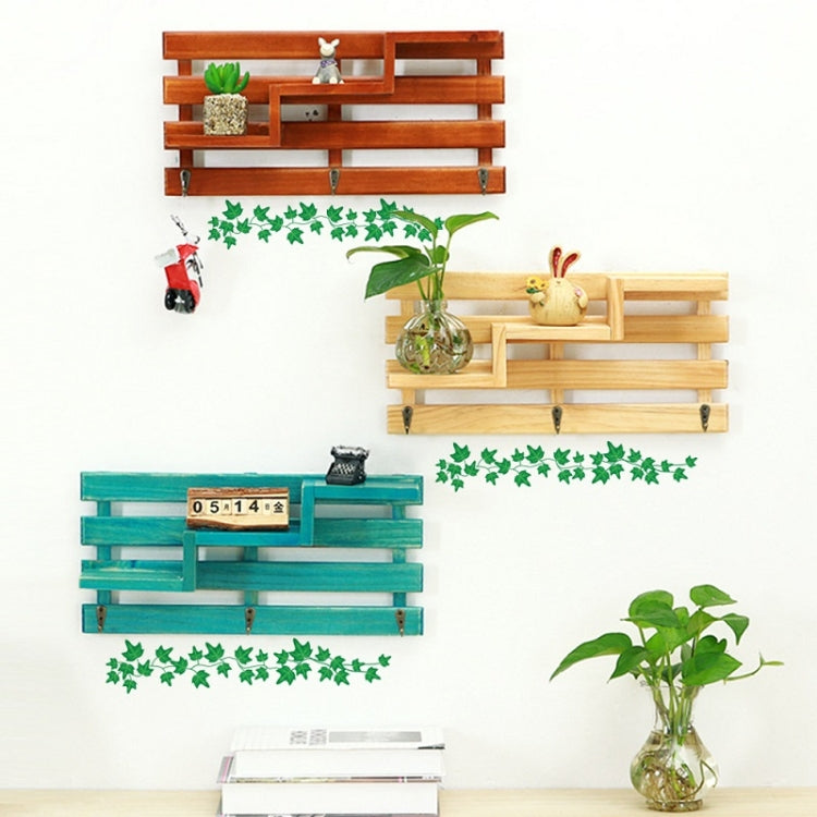 2 PCS Classroom Bulletin Board Border Decoration Sticker Wall Refrigerator Leaf Decoration Sticker, Size: 13x2.7inch(K-135)