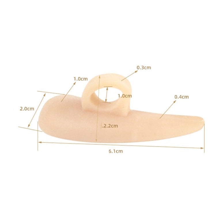 10 Pairs Toe Grip Correction Pad Hammer Toe Support Pad Toe Separator
