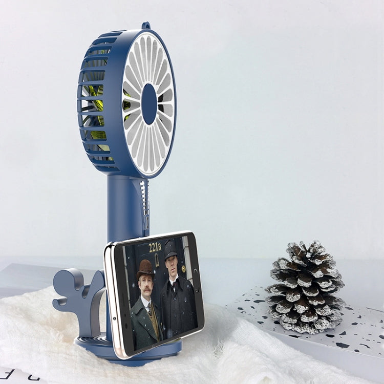 Zipper Fan USB Mini Handheld Fan Portable with Stand Base