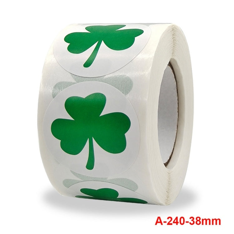 5 PCS Clover Party Event Packaging Bag Decoration Sticker, Size: 3.8cm / 1.5 Inch(A-240-38mm)