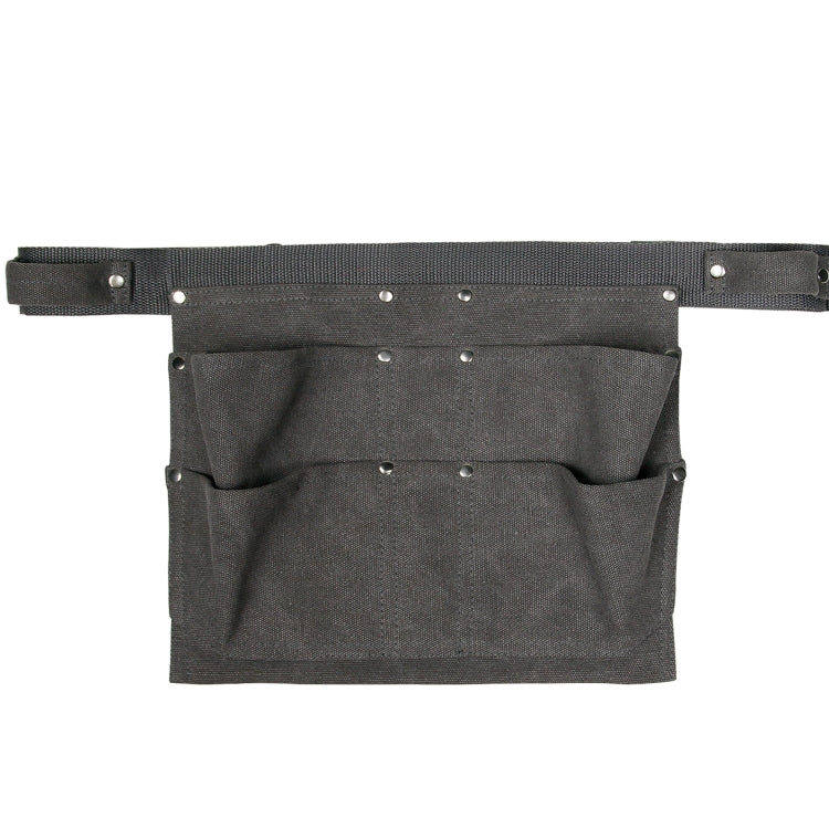 MTP-333 Canvas Tool Storage Waist Bag Garden Maintenance Installation Tool Bag