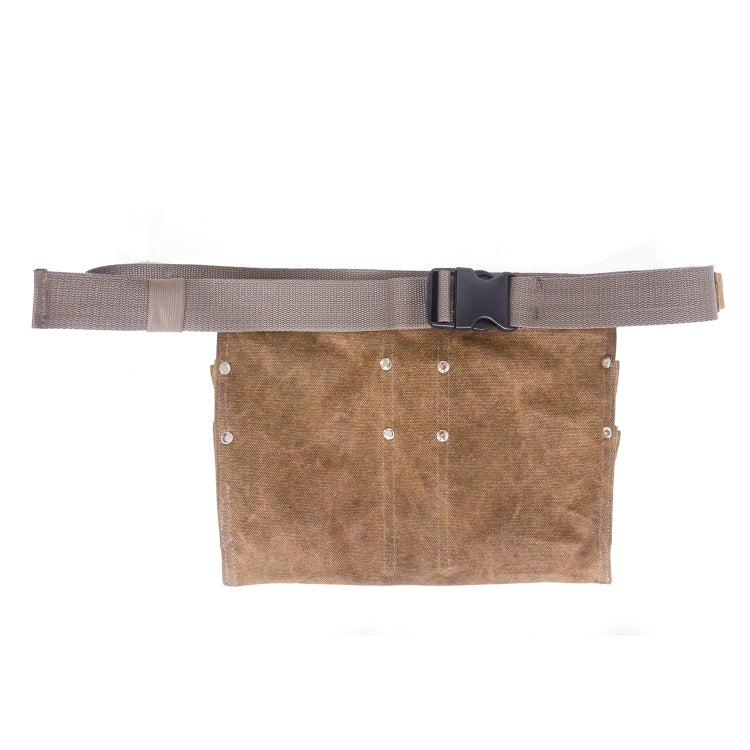 MTP-333 Canvas Tool Storage Waist Bag Garden Maintenance Installation Tool Bag