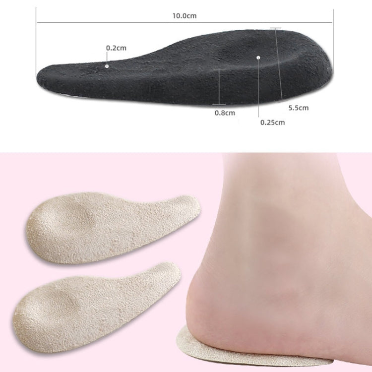 5 Pairs O-Shaped Leg Correction Inner And Outer Horoscope Heel Insole, Colour: Flannel Apricot