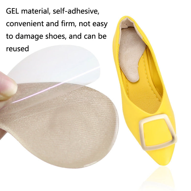 5 Pairs O-Shaped Leg Correction Inner And Outer Horoscope Heel Insole, Colour: Flannel Apricot