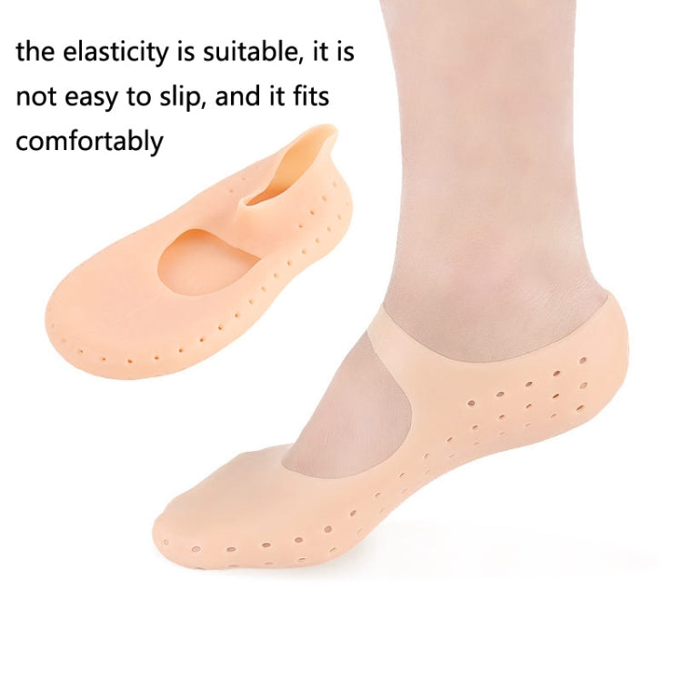 3 Pairs SEBS Boat Socks Breathable Sports Sweat-Absorbent Floor Socks Beach Waterproof Socks, Size: M