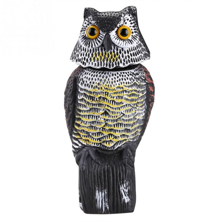 Moving Head Owl Garden Decoration Simulation Resin Decoration
