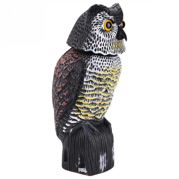 Moving Head Owl Garden Decoration Simulation Resin Decoration