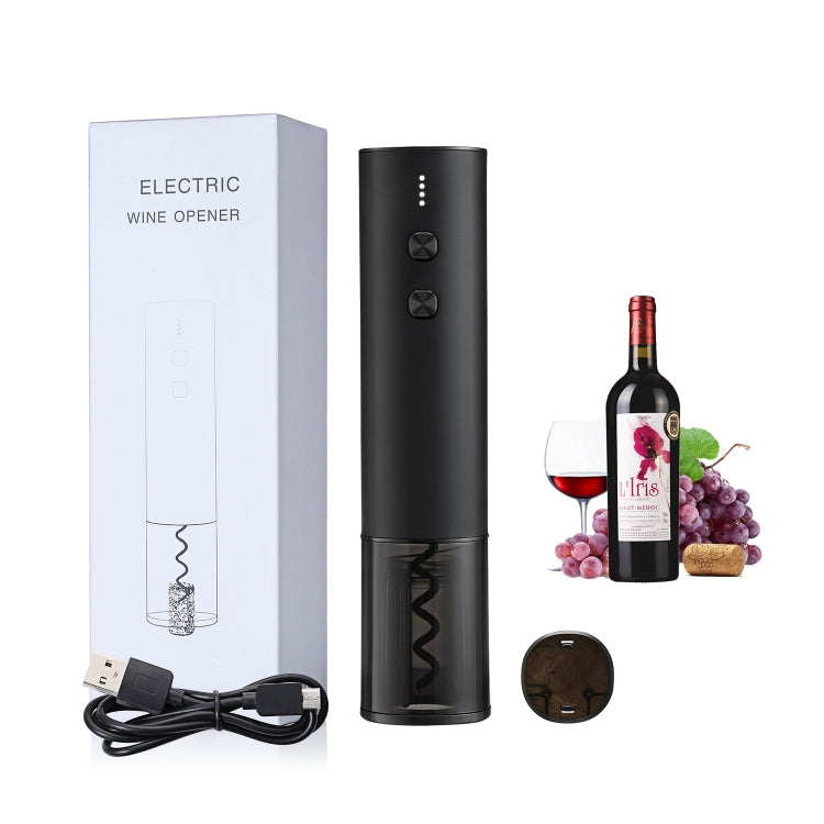 Electric Opener Stainless Steel Mini Red Wine Bottle Opener, Colour: BY266 Black
