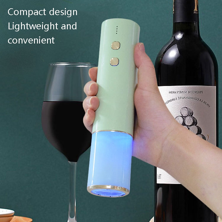 Electric Opener Stainless Steel Mini Red Wine Bottle Opener, Colour: BY266 Stainless Steel