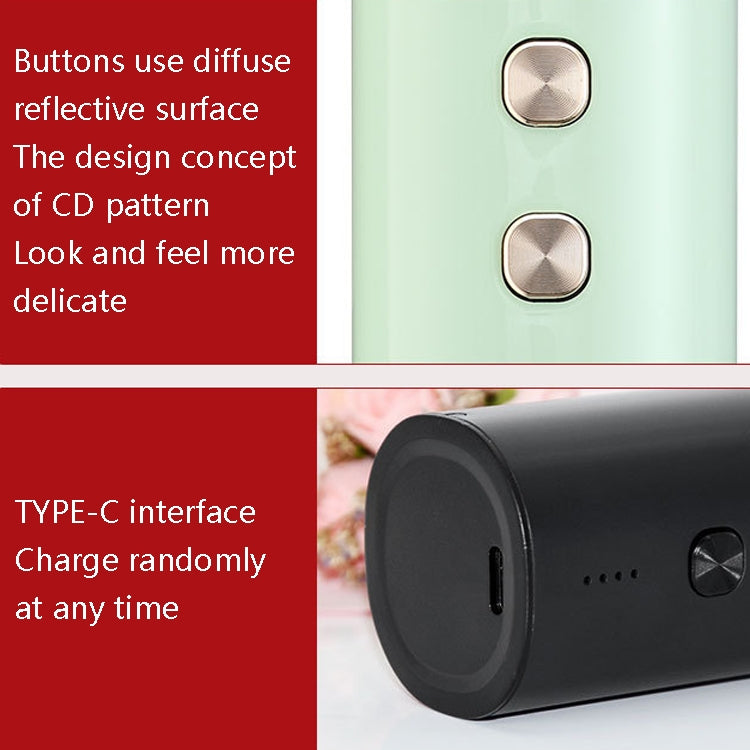 Electric Opener Stainless Steel Mini Red Wine Bottle Opener, Colour: BY266 Stainless Steel
