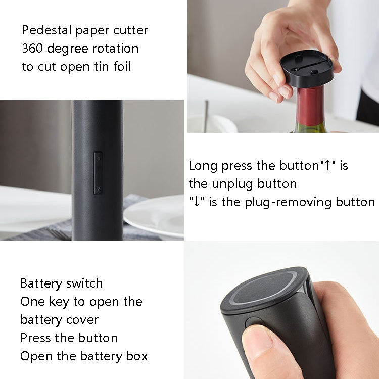 Red Wine Bottle Opener Electric Opener(BY270 Dry Battery)