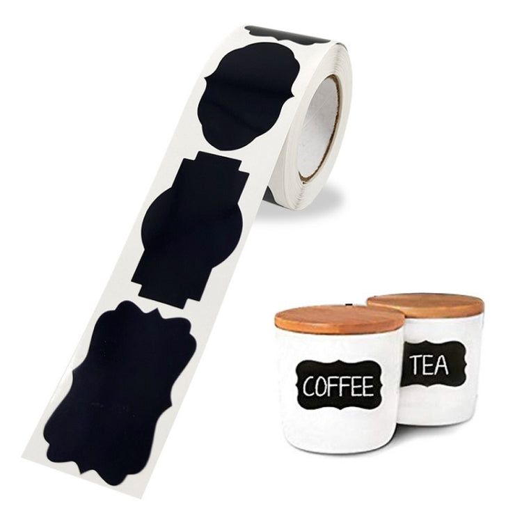 5 PCS PVC Removable Waterproof Sticker Kitchen Decoration Blackboard Label, Size: 55x35mm