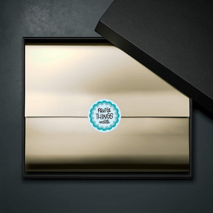 10 PCS Thank You Goods Decorative Sealing Stickers Envelope Decorative Stickers, Size: 2.5cm / 1 Inch(K-104)