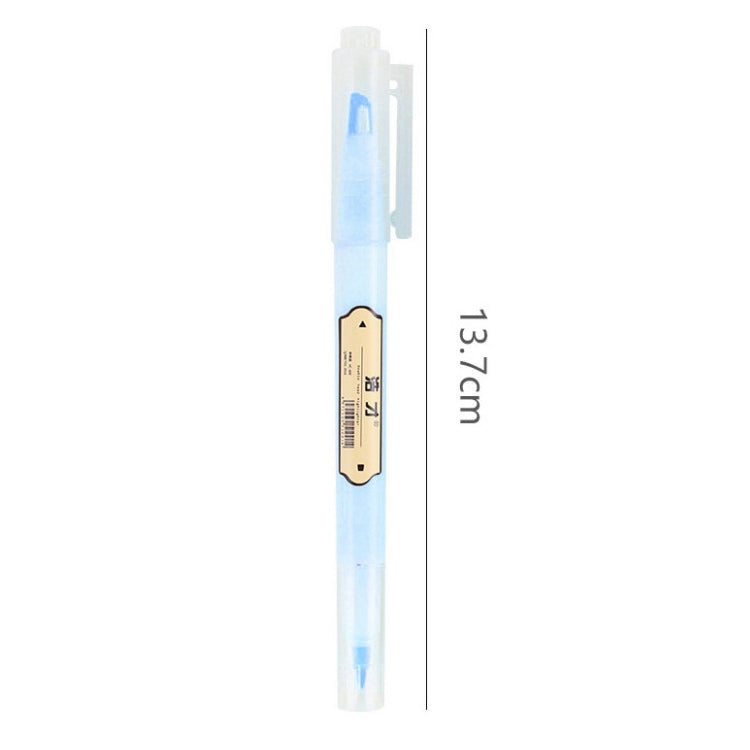5 PCS Small Fresh Double-headed Color Fluorescent Tasteless Marker