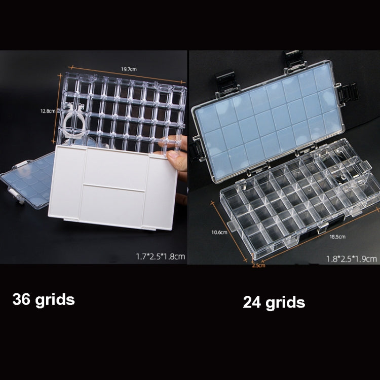 Water Color Moisturizing Color Box Leak-Proof Sealed Sketch Paint Box, Style: 36 Grids  Multi Function