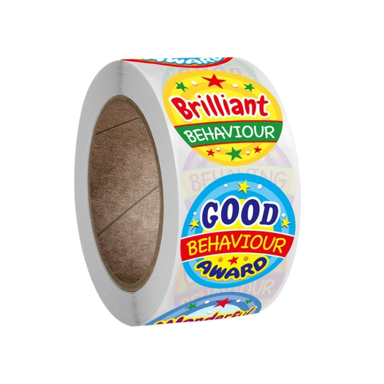 School Children Colored Round Award Stickers Gift Envelope Packaging Thank You Stickers, Size: 2.5cm / 1 Inch(A-122)