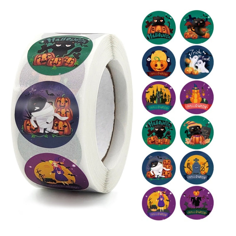 Halloween Childrens Toy Stickers Gift Decoration Gift Sealing Stickers, Size: 2.5cm / 1 Inch