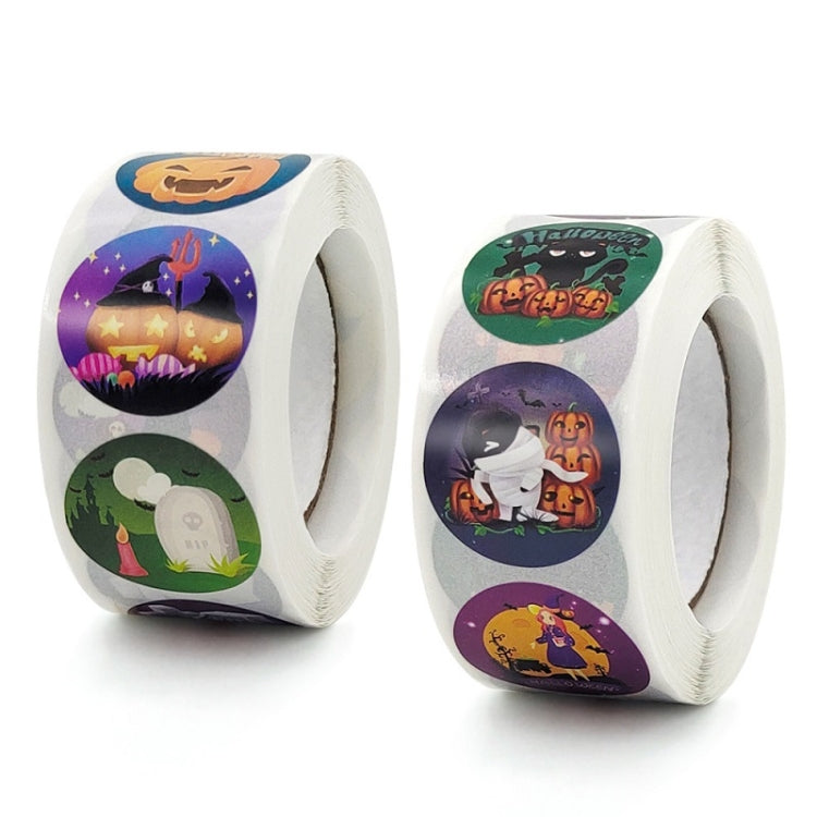 Halloween Childrens Toy Stickers Gift Decoration Gift Sealing Stickers, Size: 2.5cm / 1 Inch