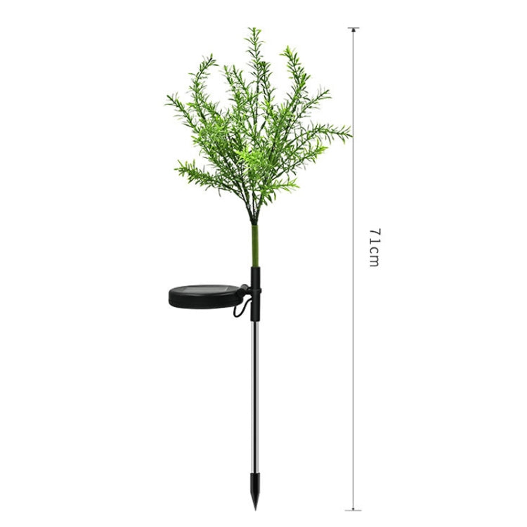 YJ-20003 Solar Landscape Lights Simulation Christmas Tree Outdoor Garden Lawn Lights