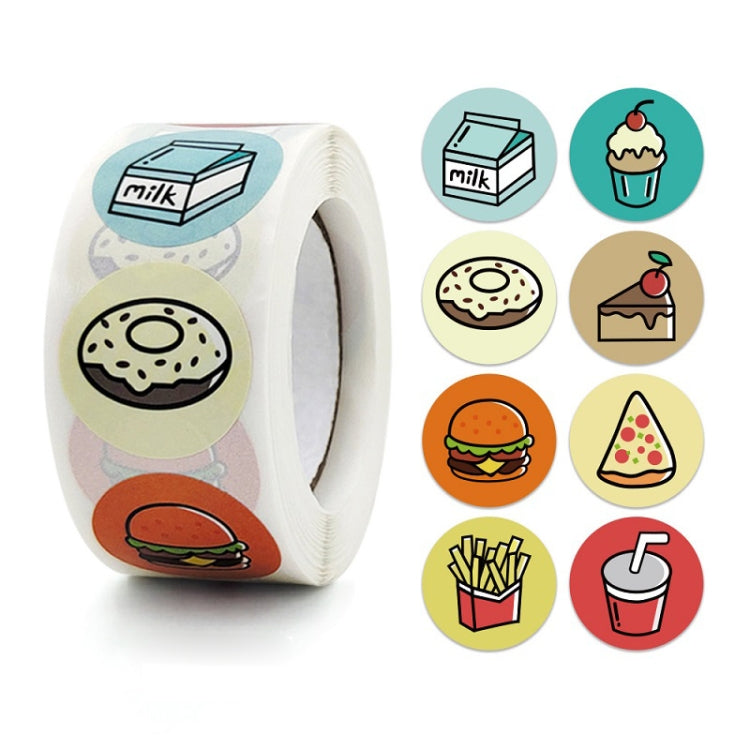 10 PCS Thank You Round Sealing Sticker Handicraft Decoration Bakery Cake Packaging Label
