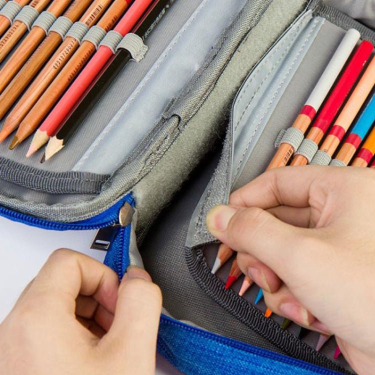 Waterproof Pencil Case 72 Color Large Capacity Sketch Pencil Bag Stationery Set