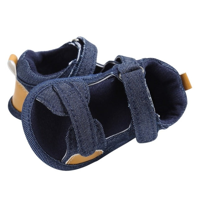 Kids Canvas Children Sandals Casual Toddler Prewalker Shoes, Size:11cm