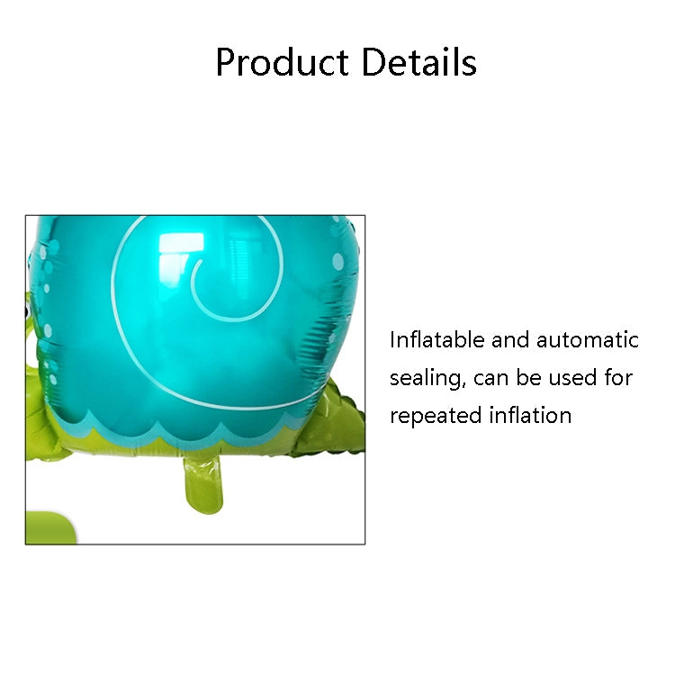 8 PCS 723 Large Cartoon Insect Styling Aluminum Balloon Birthday Party Decorative Balloon, Specification: Seven-star Ladybug