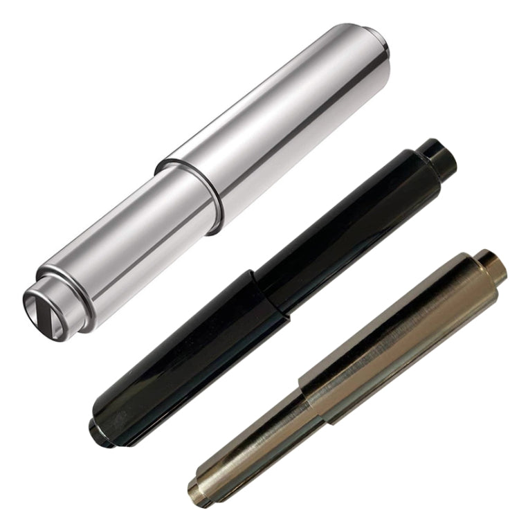 4 PCS Plastic Electroplating Tissue Box Retractable Shaft Core Toilet Tissue Spring Retractable Roll Paper Shaft, Style: Chrome Stretch