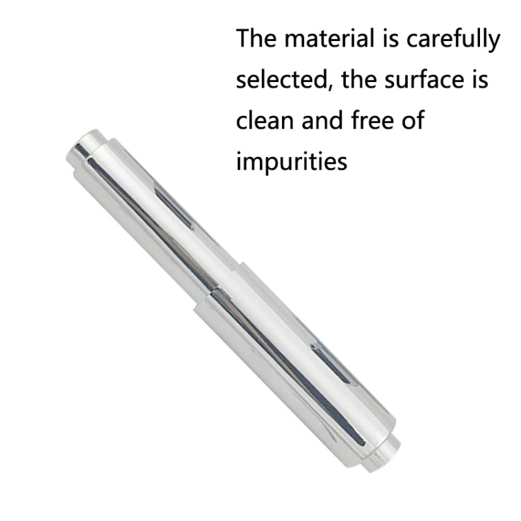 4 PCS Plastic Electroplating Tissue Box Retractable Shaft Core Toilet Tissue Spring Retractable Roll Paper Shaft, Style: Chrome Stretch