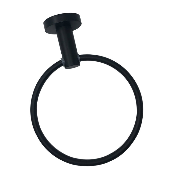 Stainless Steel Towel Ring Kitchen And Bathroom Hardware Toilet Paper Hanger, Style: 220 Towel Ring