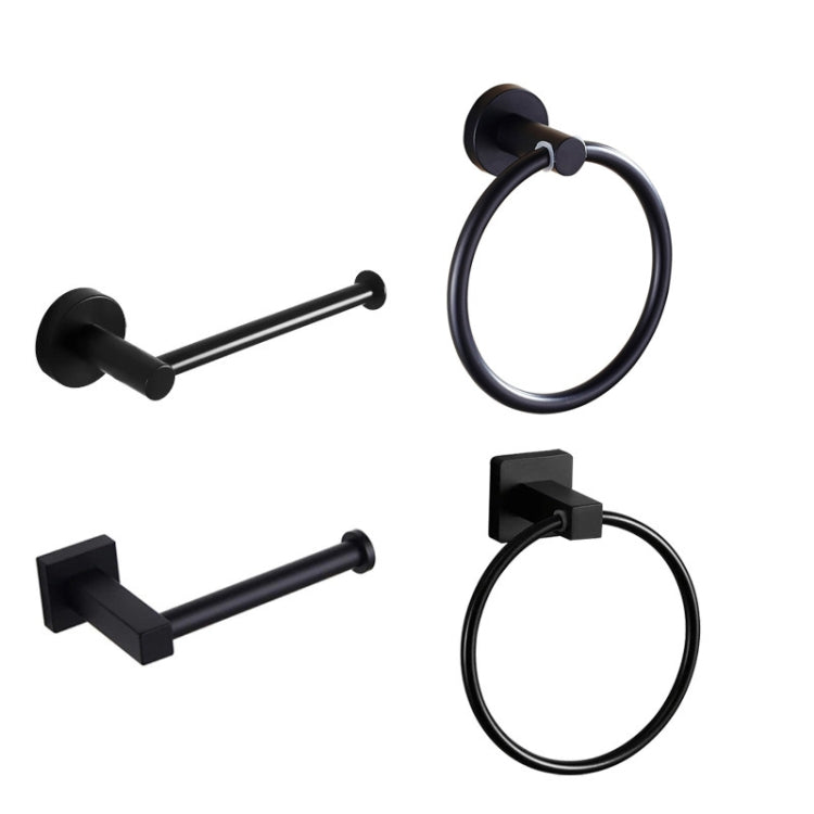 Stainless Steel Towel Ring Kitchen And Bathroom Hardware Toilet Paper Hanger, Style: 220 Towel Rack