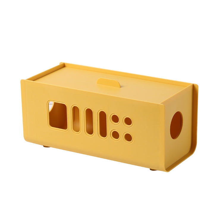 XM009 Plastic Plug-In Electric Wire Storage Box Power Board Wire Clip Box Charger Storage Finishing Box